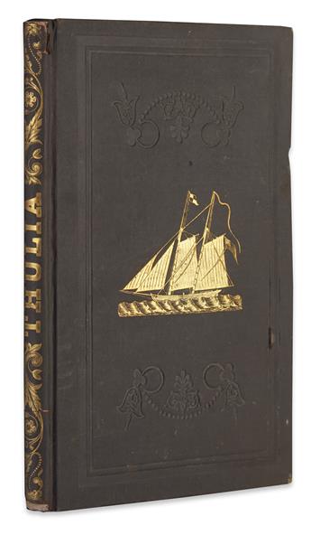 PALMER, JAMES CROXALL. Thulia: A Tale of the Antarctic.  1843